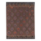 Vintage Turkish kilim handwoven 194x245 cm
