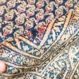 Ancient handmade Persian Oriental rug Myr 1.90 x 1 .40 m