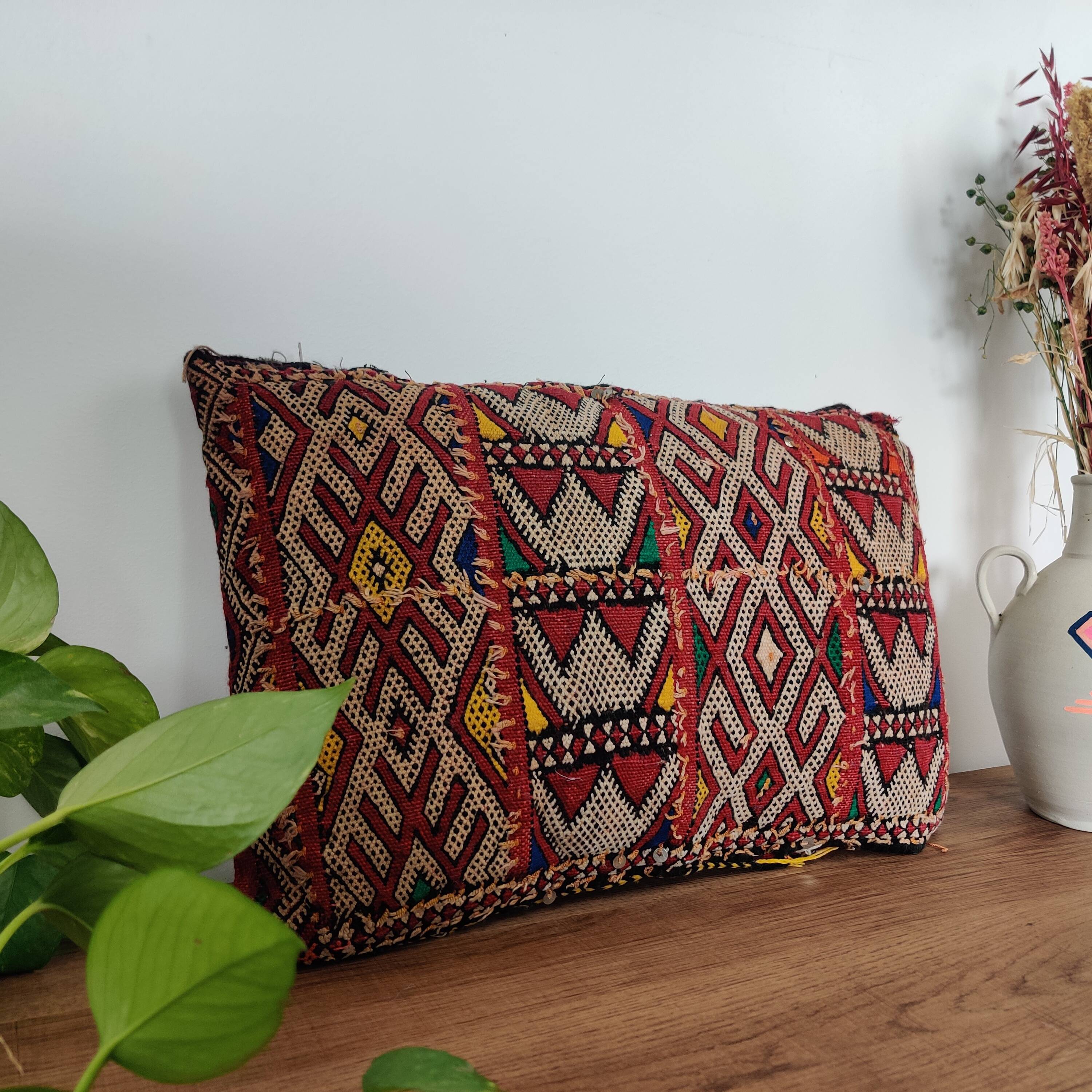 Moroccan Kilim cushion ethnic style