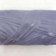 Purple vase, draped ribbons in relief