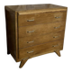 Vintage chest of drawers with 4 drawers and tapered legs.