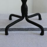 Set of 3 wrought iron candle holders