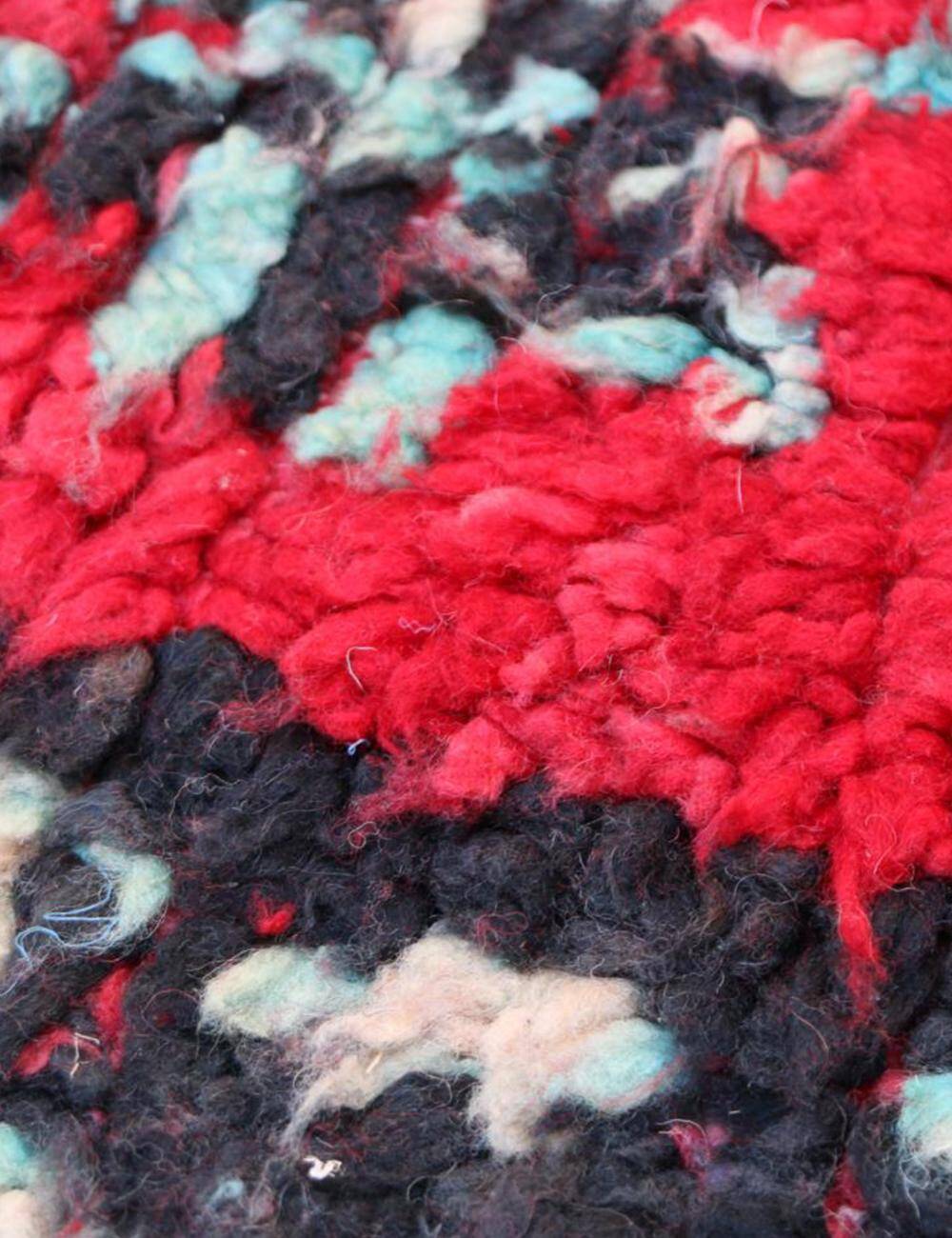 Tapis Vintage Rouge Berbère - 318 x 147 cm