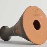 Unique Scandinavian Modern Ceramic Table Lamp by Munk, Sweden