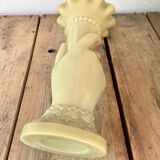 Opaline fairground vase “ringed hand model”