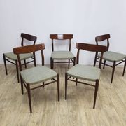 Set of chairs, Lubke/No.603/Mid-Century, 1950s/60s.