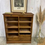 Double curtain binder