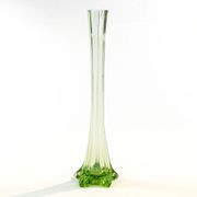 Art Nouveau vase, glass, Belgium, 1930s