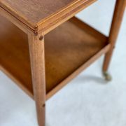 Danish midcentury teak bar trolley by Grete Jalk