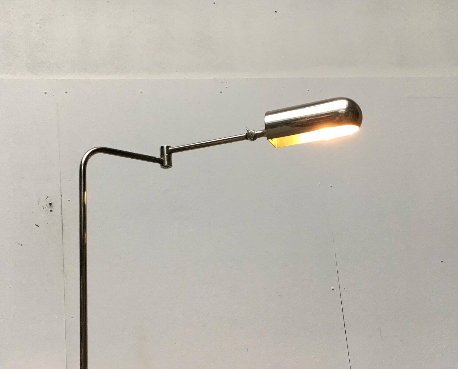 Hollywood Regency style floor lamp by Florian Schulz, 1970s