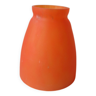 Tulip globe lampshade orange glass paste chandelier lamp retro decor lighting