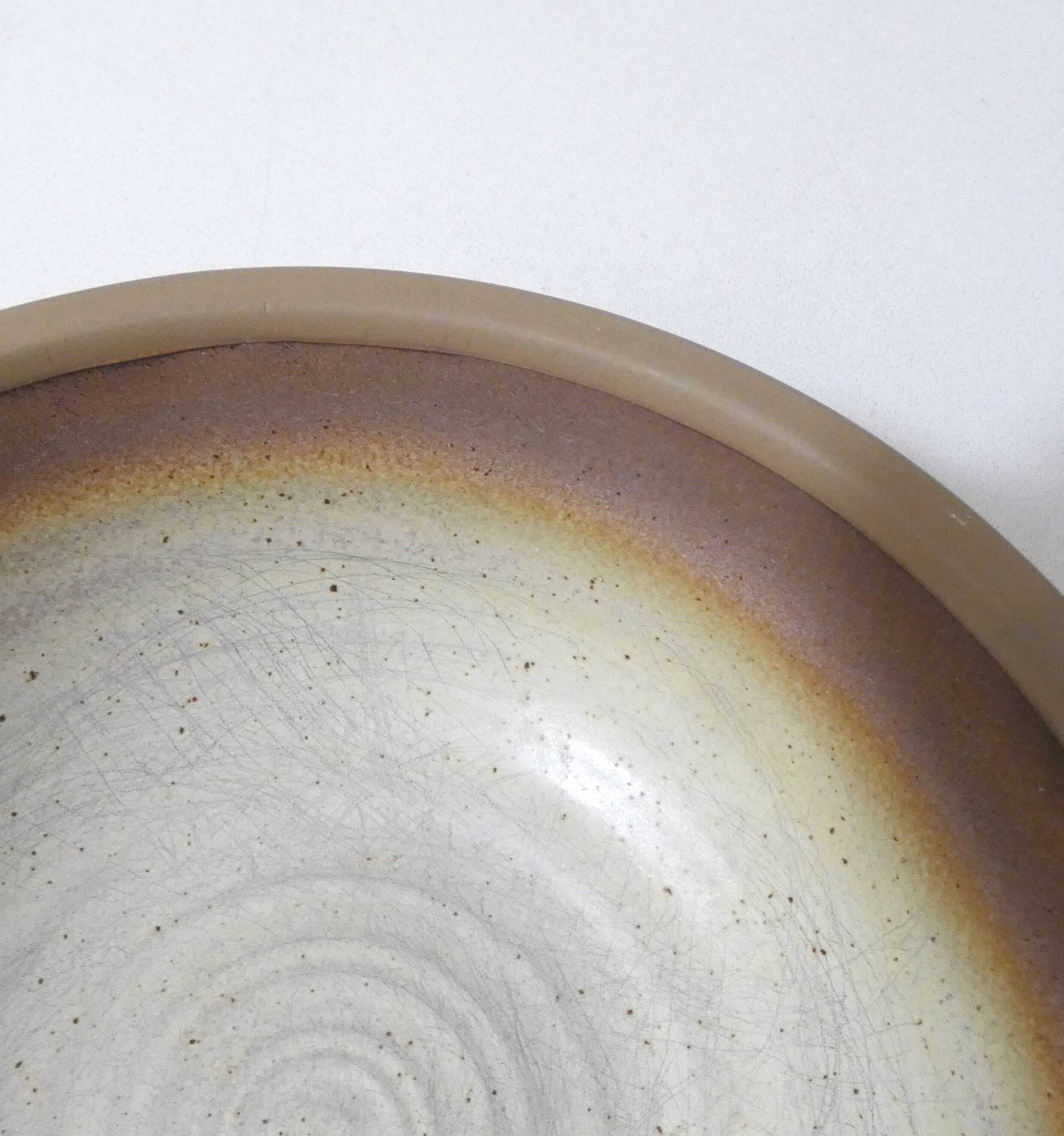 3 vintage stoneware bowls