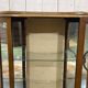 English display cabinet from the 1950s in walnut
