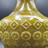 Italian opaline vase with molded pattern