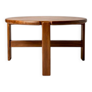 Table basse ronde attribuée