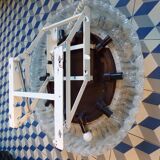 Retractable illuminated Hillebrand mirror