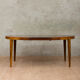 Table extensible Severin Hansen Jr. en bois de rose avec 4 rallonges
