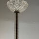 Venetian lustre in colourless Murano glass from around 1950