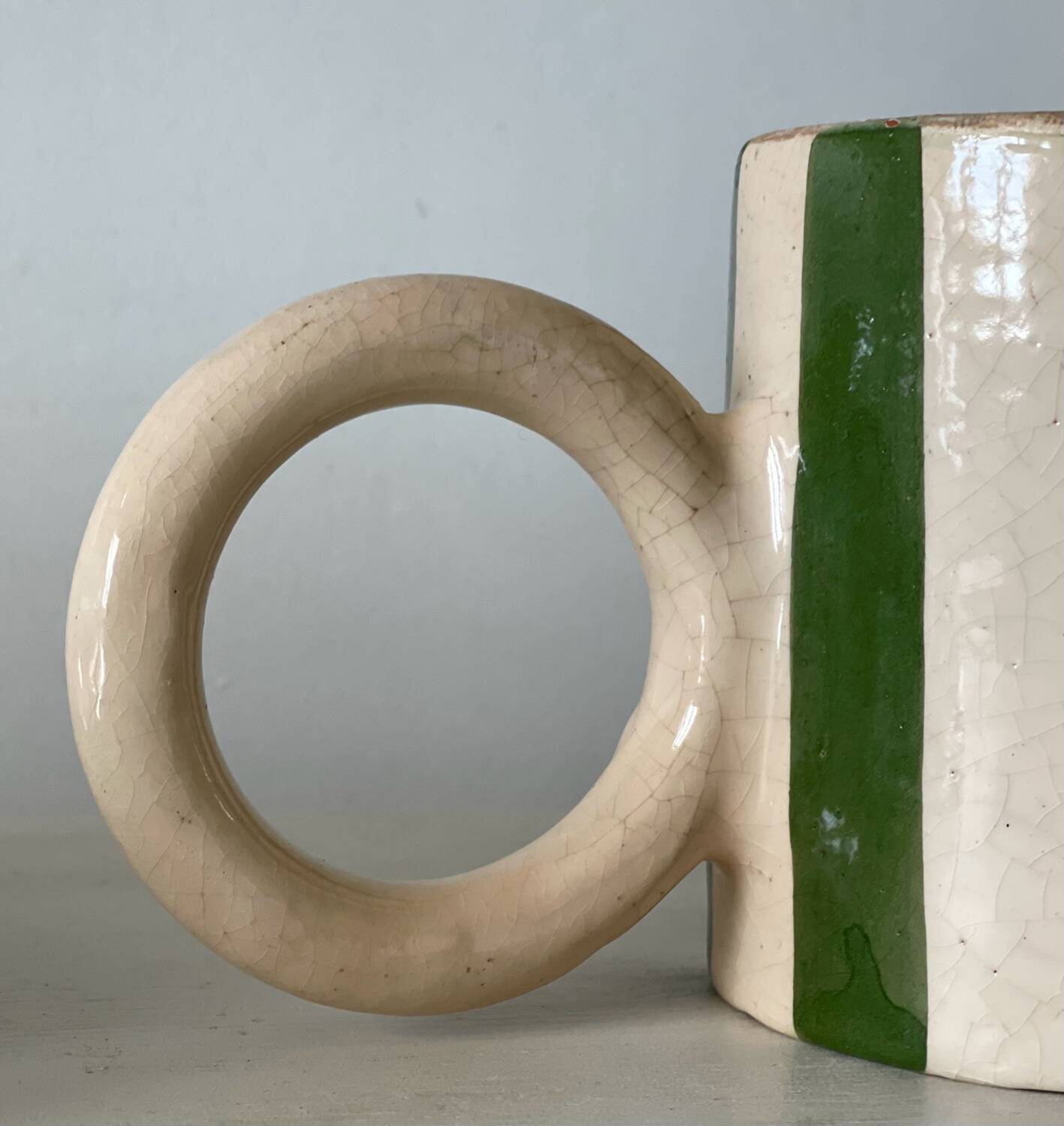 Handmade ceramic mug
