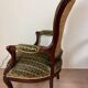 Paire de fauteuils style Louis XV en acajou époque XIXeme