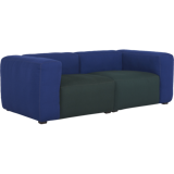 Canapé Hay Mags Soft 2 places bleu/vert