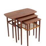 Set of nesting tables 'Sunds' mid century modern