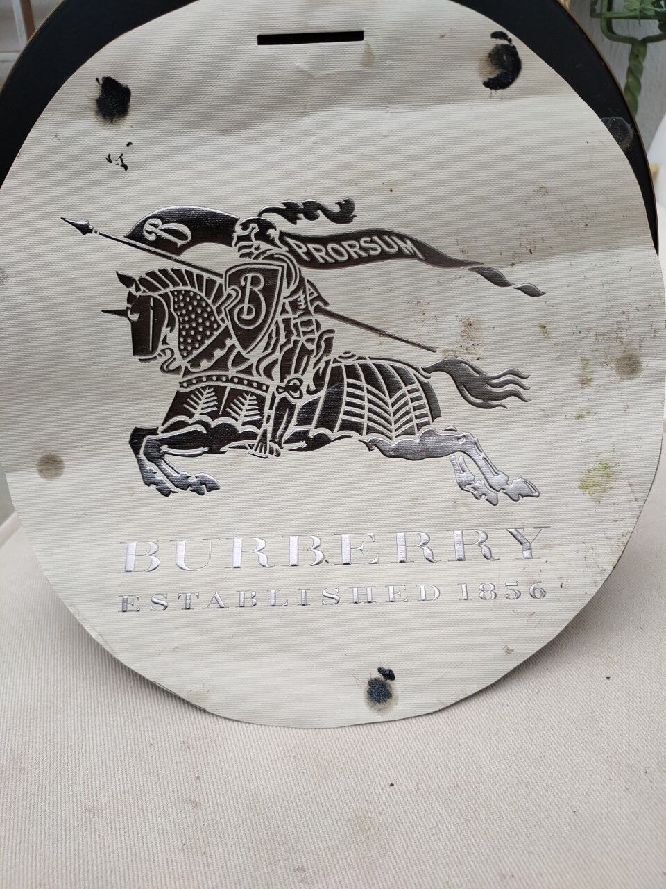 Brass reader, burberry