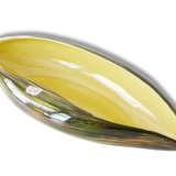 Saint-Clément: great fruit bowl 1950 1960 vintage 50's 60's Canoe-shaped