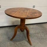 Ancient wooden side table