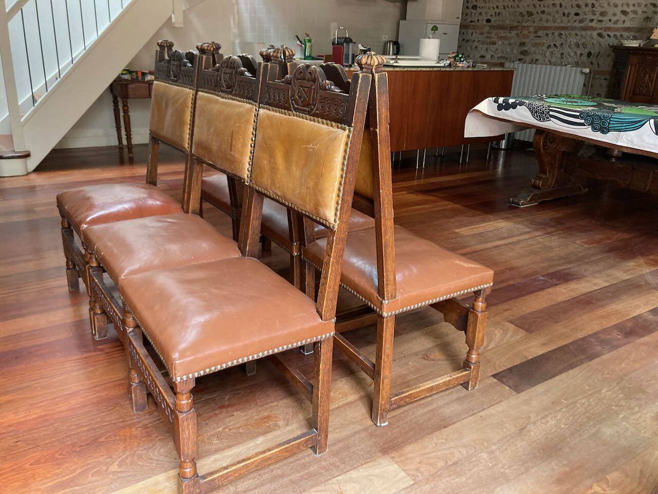 6 chaises de salle à manger