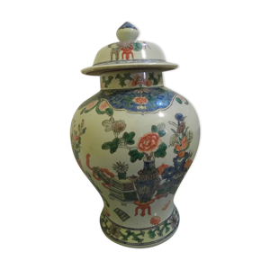Pot à gingembre en porcelaine de Chine, début XX ème siècle
