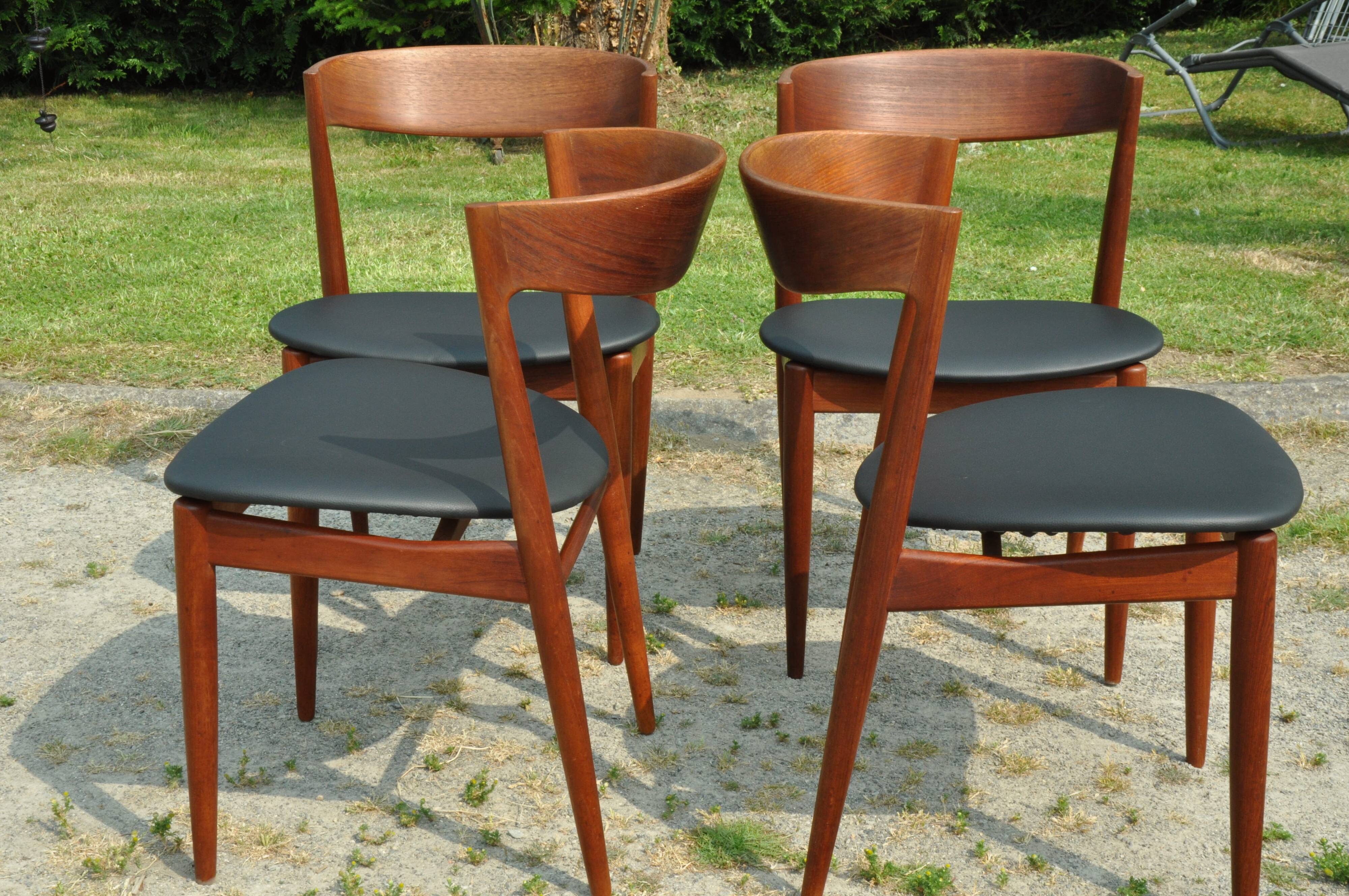 Danish chairs by Henri Walter Klein published by Bramin.