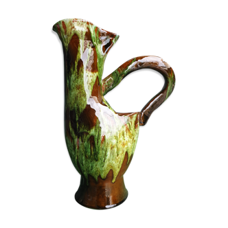 Vintage pitcher ceramics from Vallauris