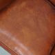 Vintage Dutch cognac leather club chair, 1970s, set of 2
