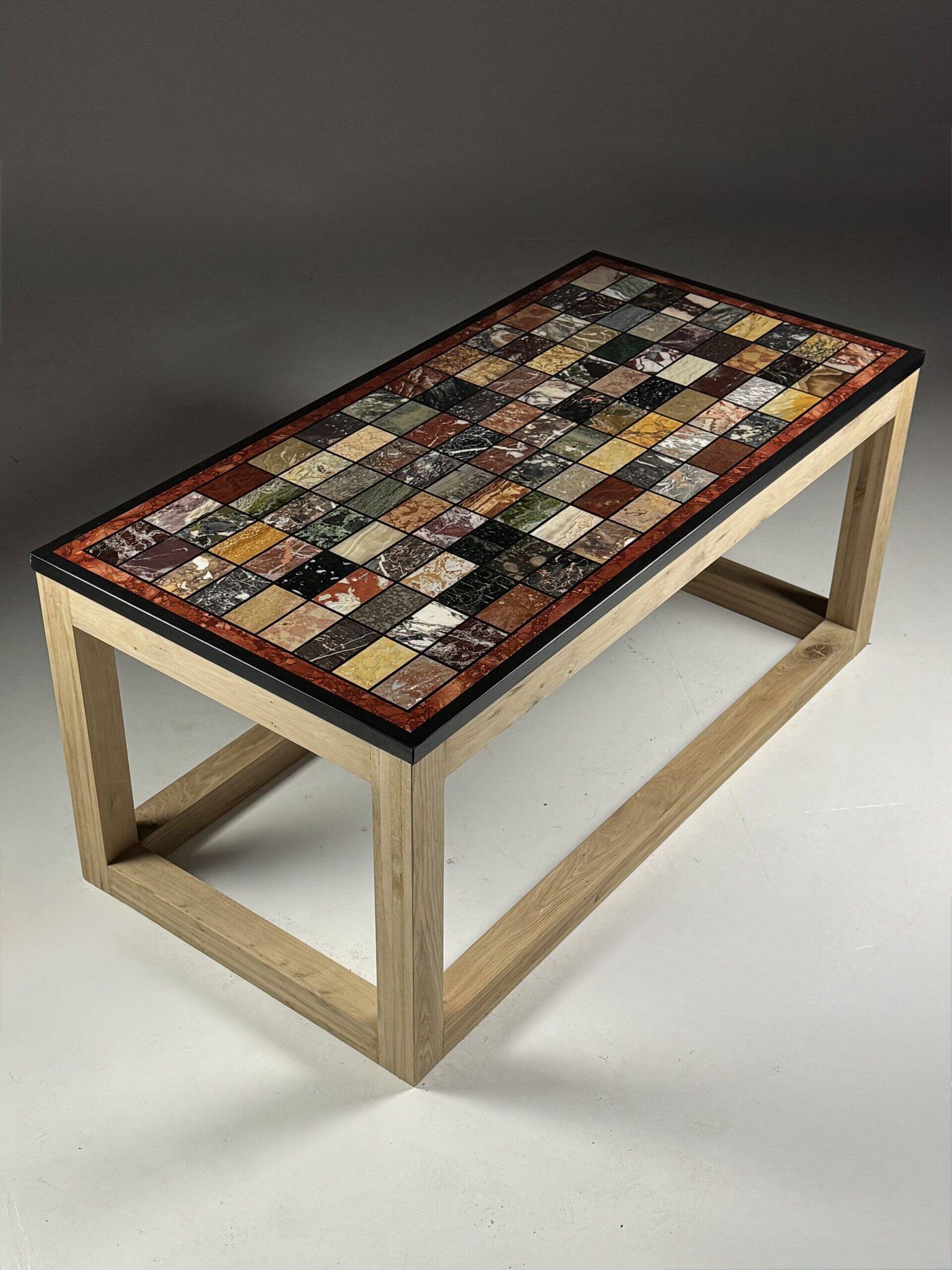 Marble specimen table vintage