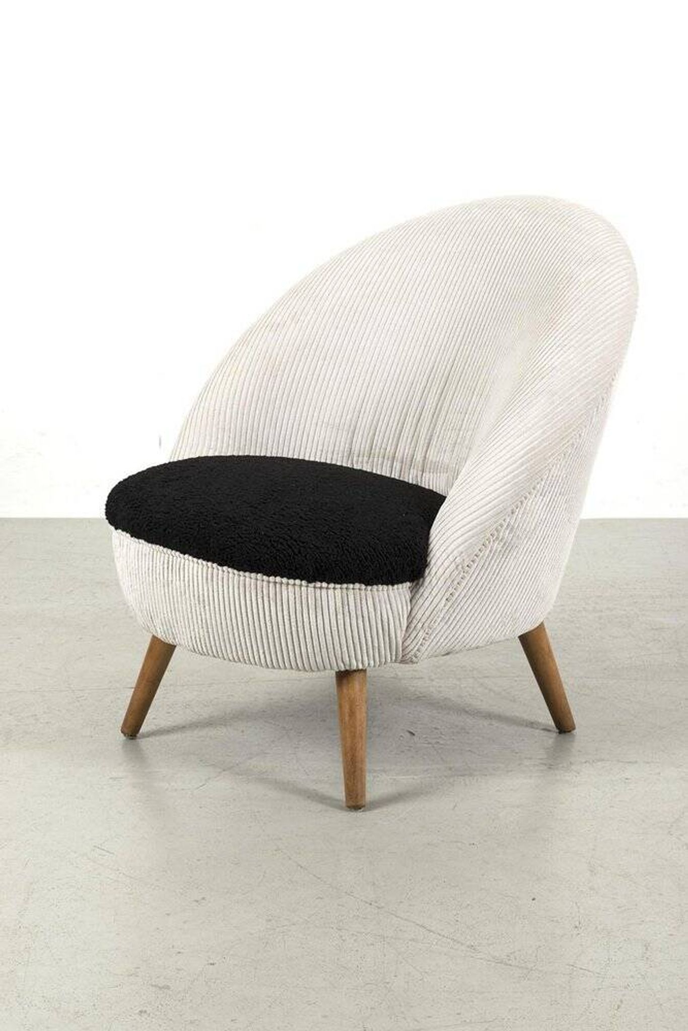 Fauteuil cocktail des années 50, style mid-century