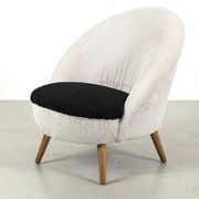 Fauteuil cocktail des années 50, style mid-century