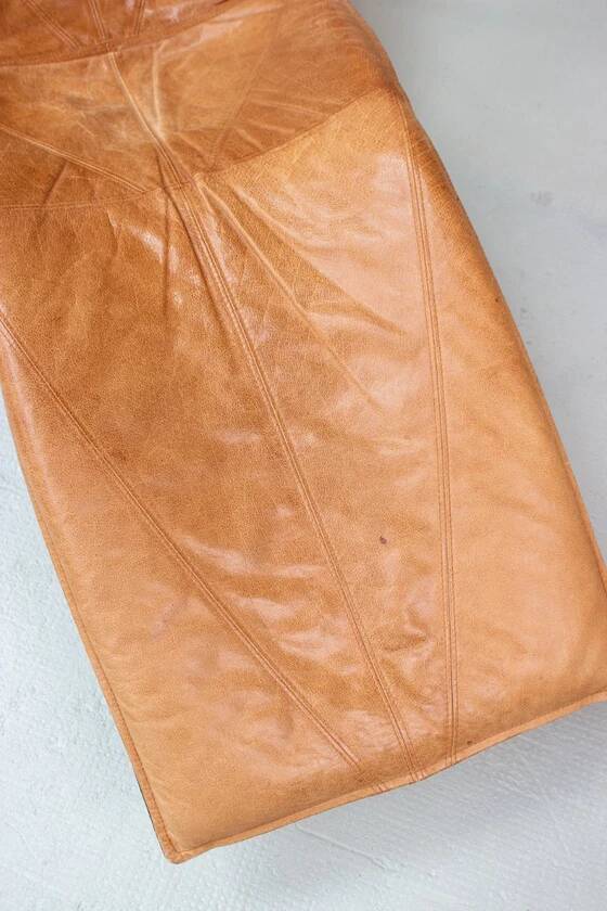Vintage IKEA Skye Lounger Easy Chair Leather 90s