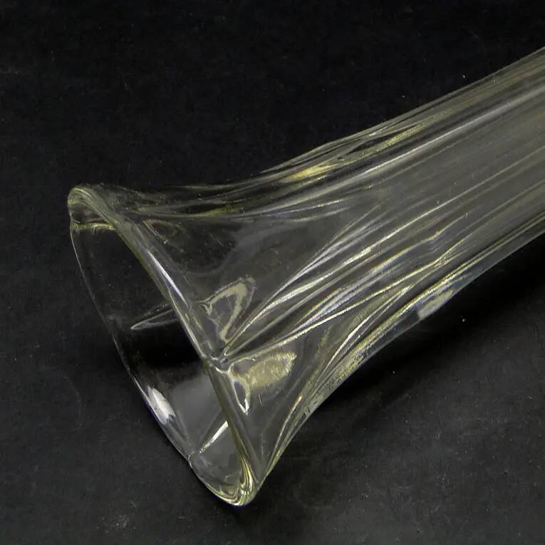 Art Deco vase, glass, Poland, 1950s