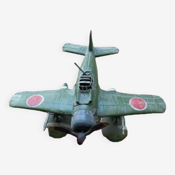 Mitsubishi A6M5C Zero, Tsukuba Naval Air Corps 1945 Model metal size 28 cm wingspan