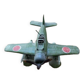 Mitsubishi A6M5C Zero Tsukuba Naval Air Corps 1945 Modèle réduit métal  taille 28 cm envergure