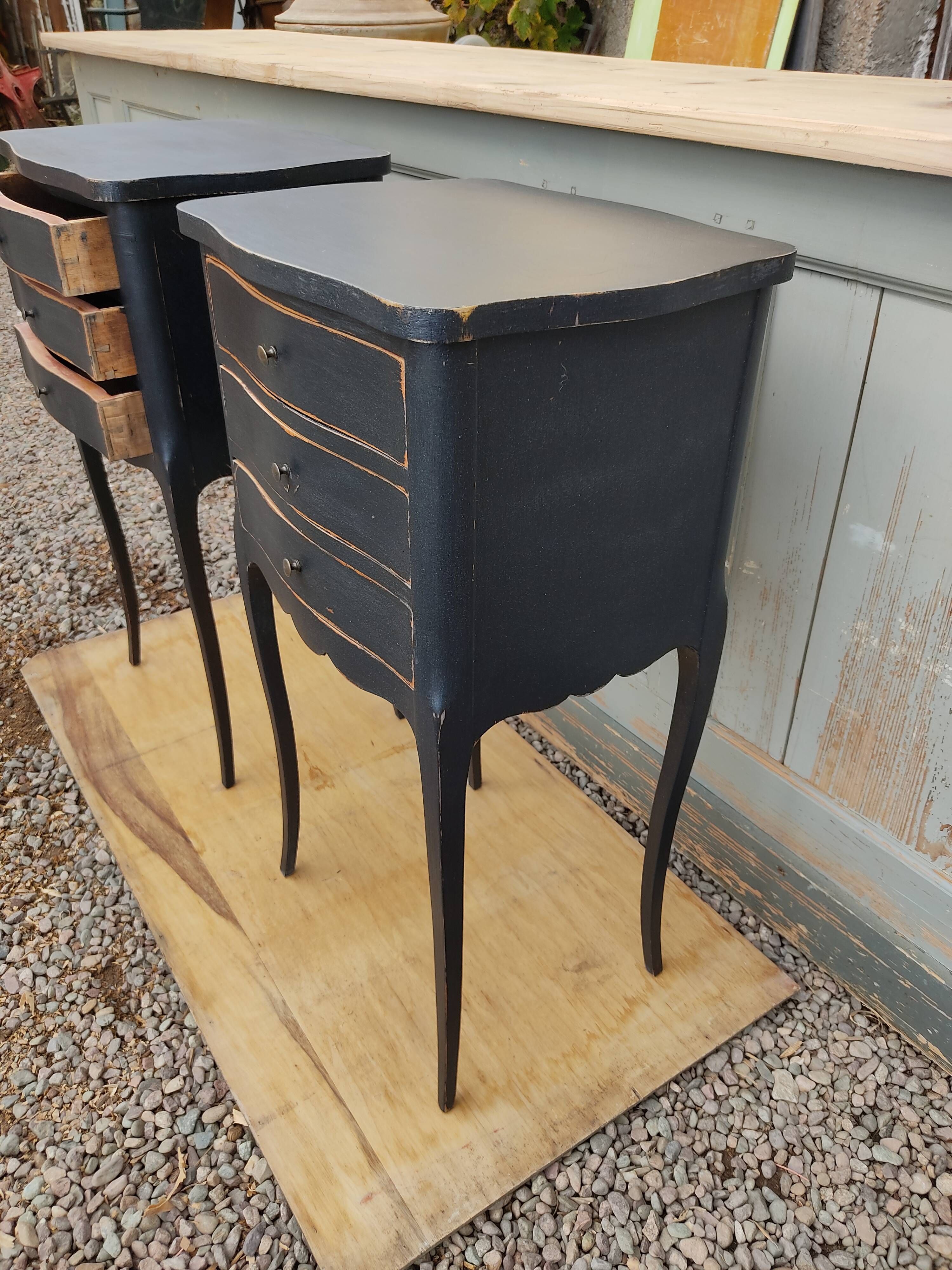 Louis XV style bedside table
