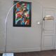Guzzini arc floor lamp 1960/1970