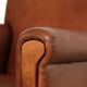 Timeless sheepskin armchair with beautiful colours and a good design