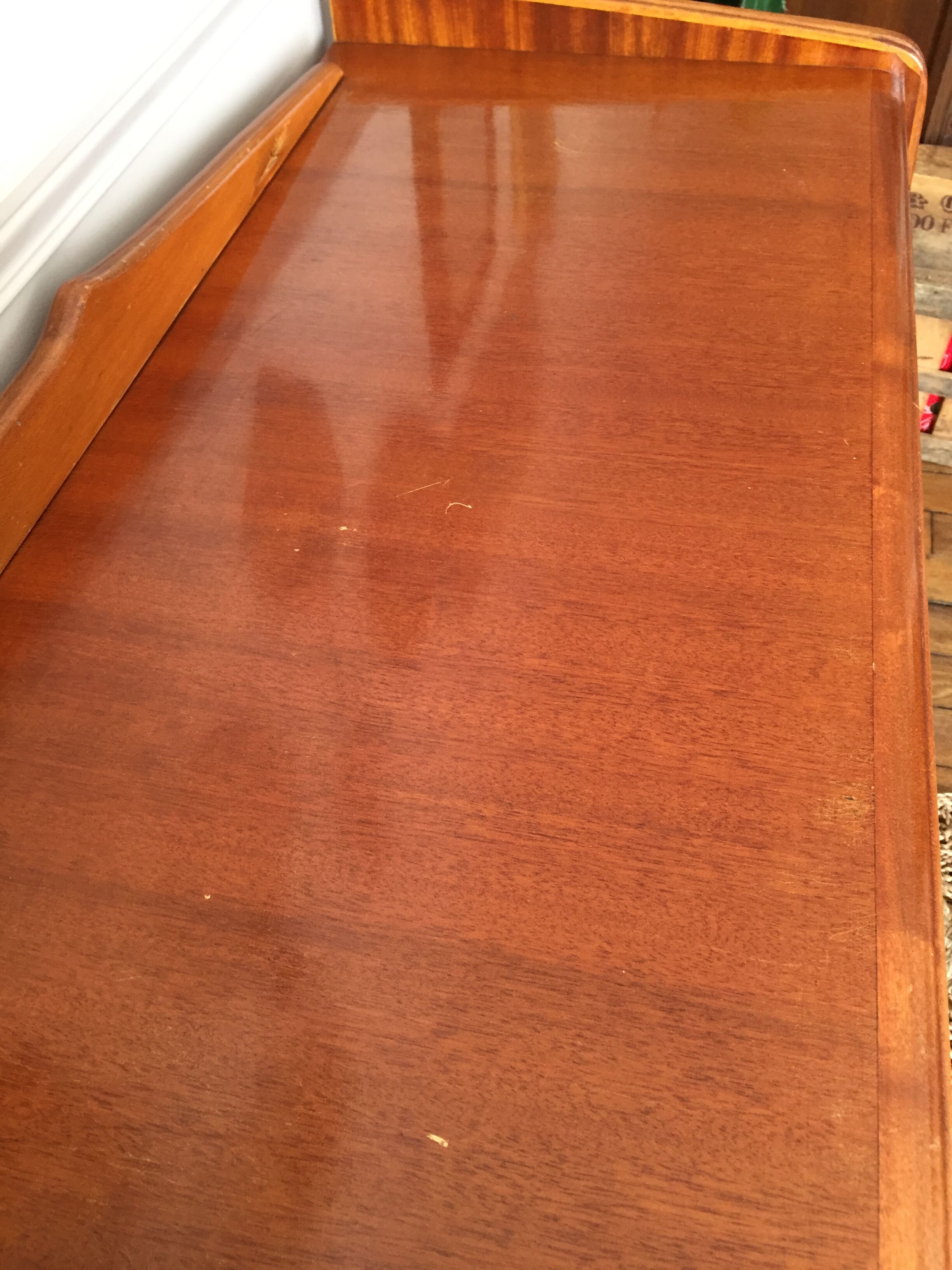 Sideboard vintage feet compass