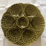 Set of 5 oyster plates