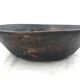 Antique wooden bowl