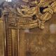 Very Beautiful Fireplace Screen 154 cm/77 cm in Bronze and Brass - Period 1880