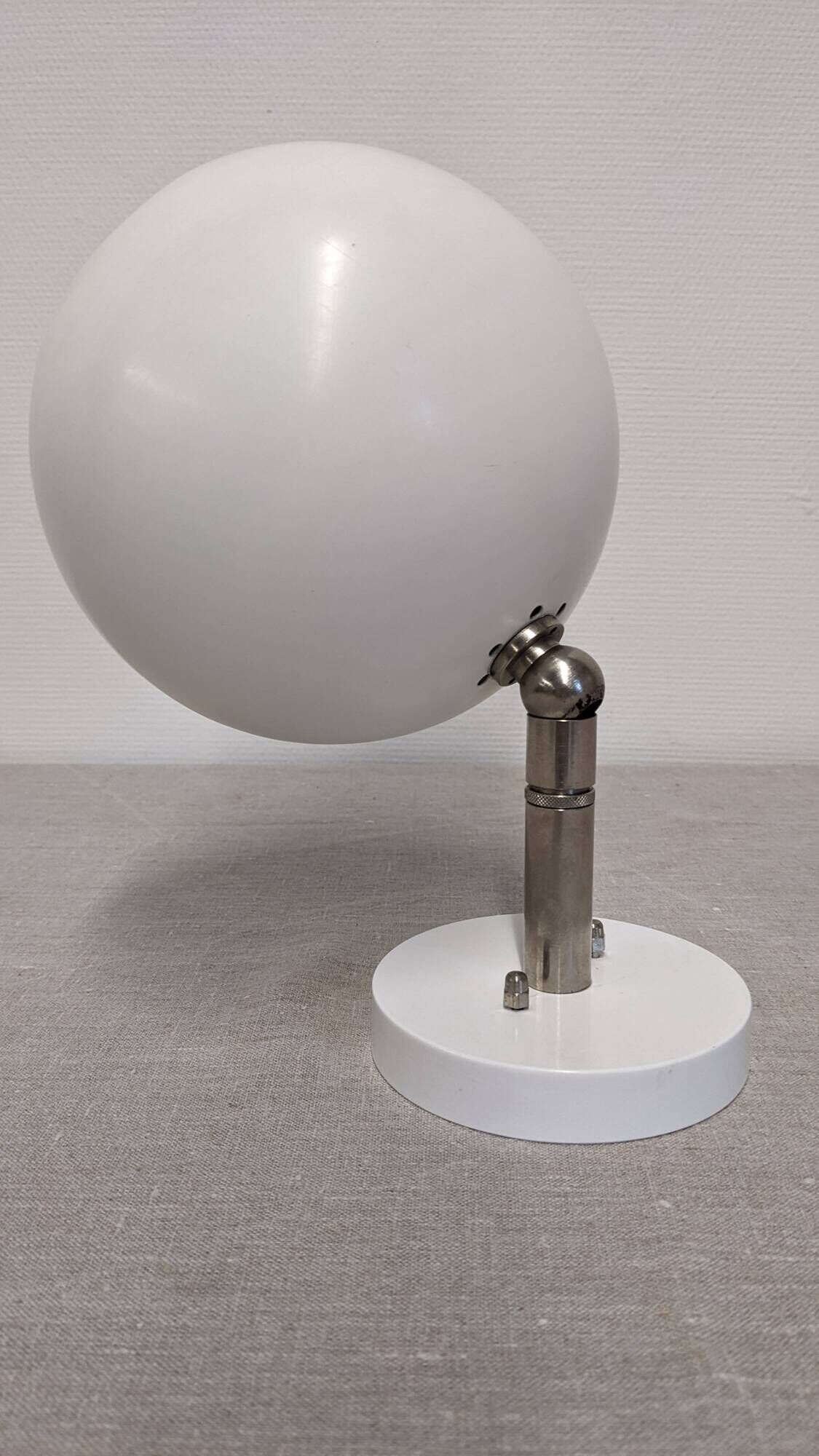 Pair of Eye Ball wall lights Space Age by Raak, Netherlands circa 1970.