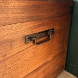 Malle ancienne en bois